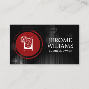 Mixology   Cocktail Bar Business Card