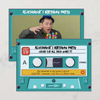 Mixtape '86 invitation