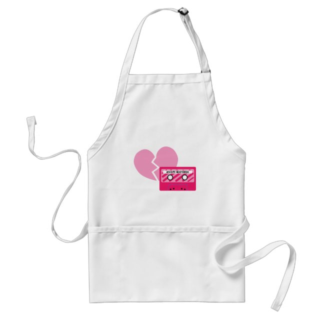MixTape Heartbreak Standard Apron (Front)