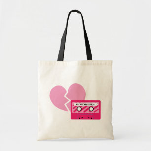MixTape Heartbreak Tote Bag