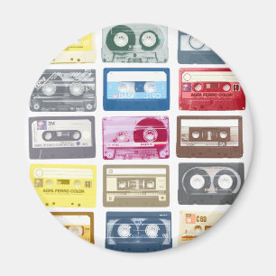 Mixtapes Graphic Magnet
