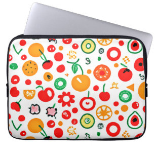 Mixtures of Fruit Patterns. Buy Now Laptop Sleeve