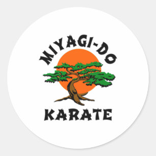 Miyagi Do Karate 21 T Shirt Classic Round Sticker