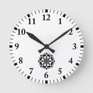 Miyake Rinpo_Monnoizumi Round Wall Clock