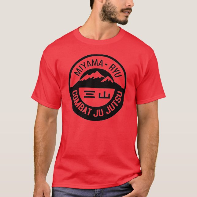 Miyama Ryu Combat Ju Jutsu T-Shirt (Front)