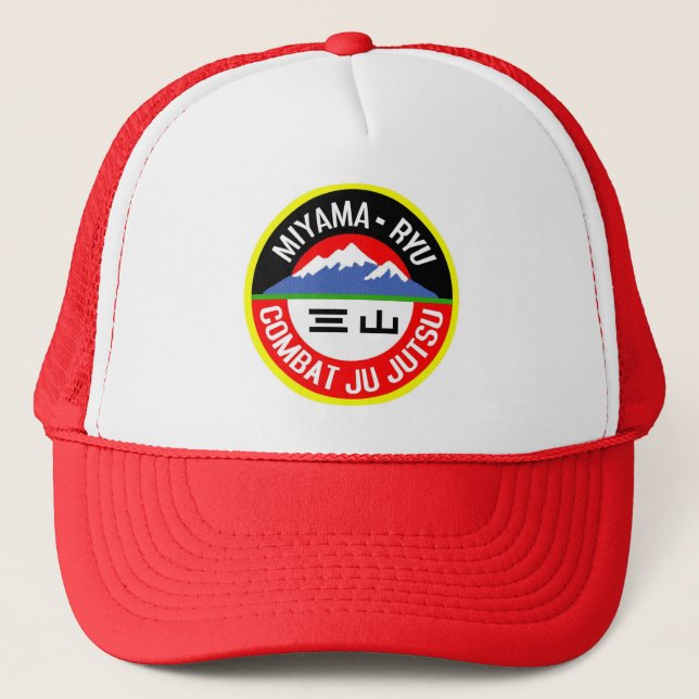 Miyama Ryu Trucker Hat Red (Front)