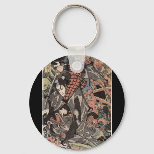 Miyamoto Musashi, c. 1800's Key Ring