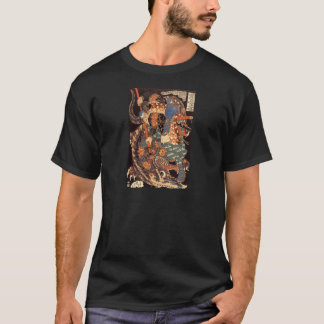 Miyamoto Musashi Ink Painting T-Shirt