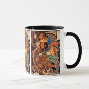 Miyamoto Musashi Kuniyoshi Japanese Fine Art Mug