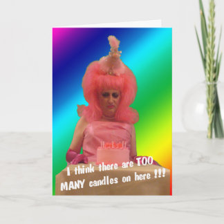 Miz Cotton - Birthday Cake Card