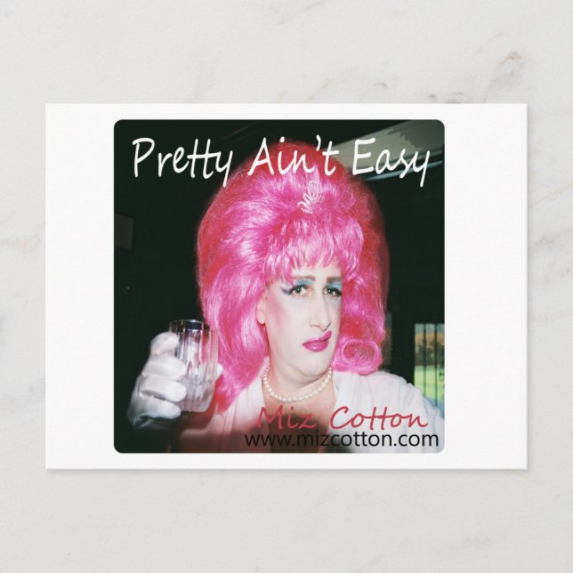 Miz Cotton PostCard (Front)