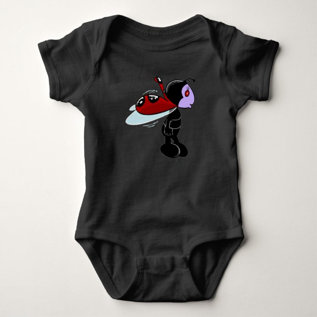 Mizz Ladybug Baby Bodysuit (Front)