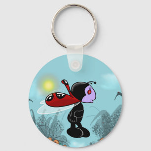 Mizz Ladybug Key Ring