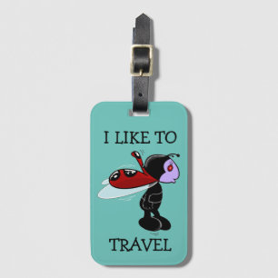 Mizz Ladybug Luggage Tag