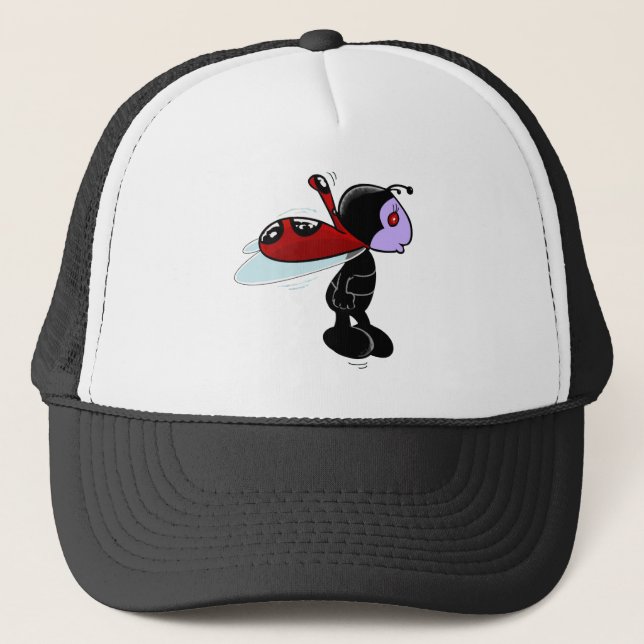 Mizz Ladybug Trucker Hat (Front)