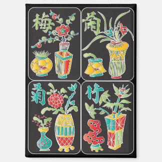 MJ Flowers/Seasons Magnet
