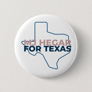 MJ Hegar For Texas Button