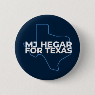 MJ Hegar For Texas Button