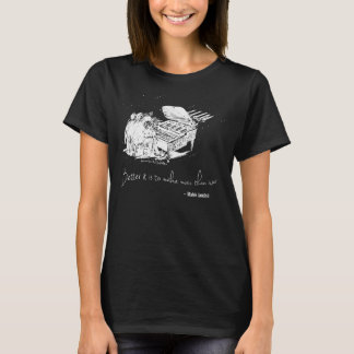 MJ T-Shirt - Better it is to make music (Black)