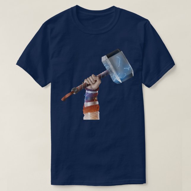 Mjolnir 1 T-Shirt (Design Front)