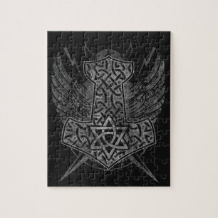 Mjolnir  - the hammer of Thor Jigsaw Puzzle
