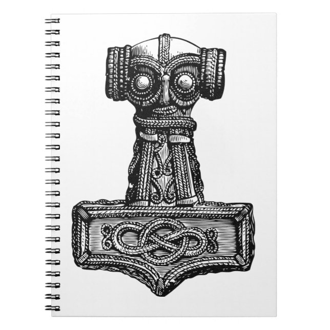Mjolnir: Thor's Hammer Notebook (Front)