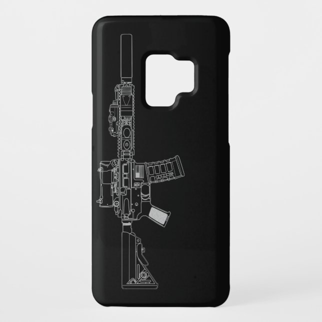 Mk18 Mod 0 S9 Case Black (Back)