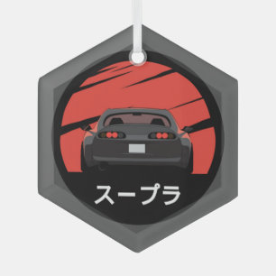MK4 Supra Glass Tree Decoration