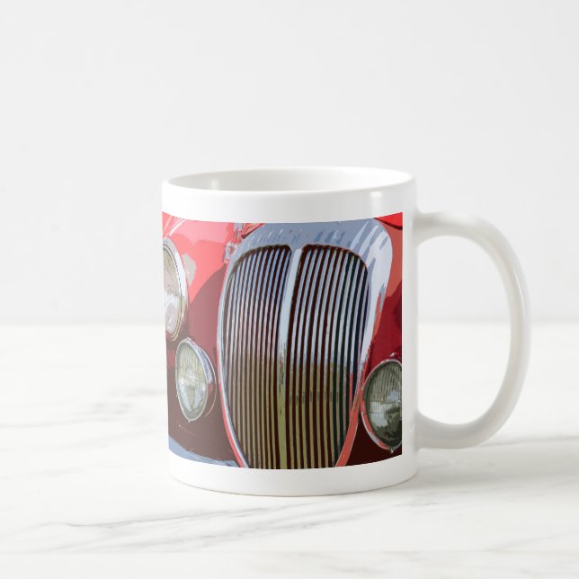 MK.2 JAG  RED COFFEE MUG (Right)