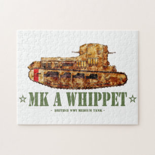 MK A Whippet World War One British Medium Tank WWI Jigsaw Puzzle