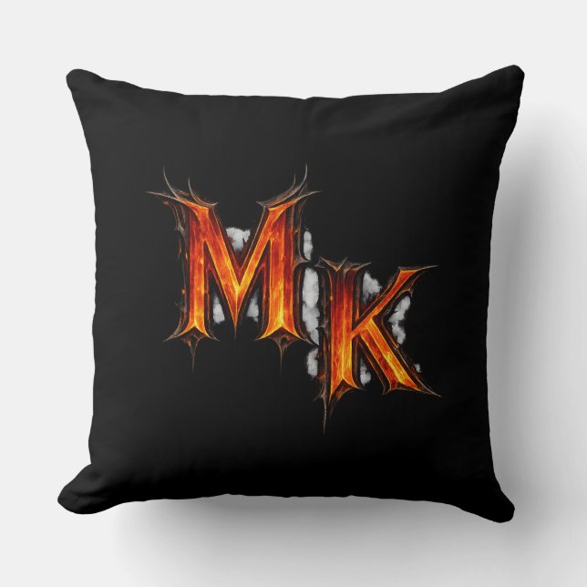 MK Infernal Gothic Emblem Cushion (Front)