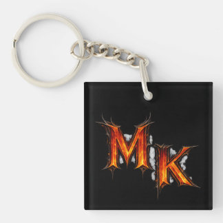 MK Infernal Gothic Emblem Key Ring