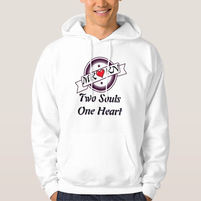 MK ♥ KN Two Souls One Heart Hoodie – Freefit Custo (Front)