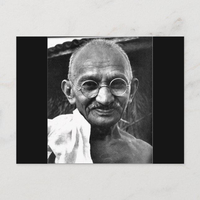 MKGandhi Postcard (Front)