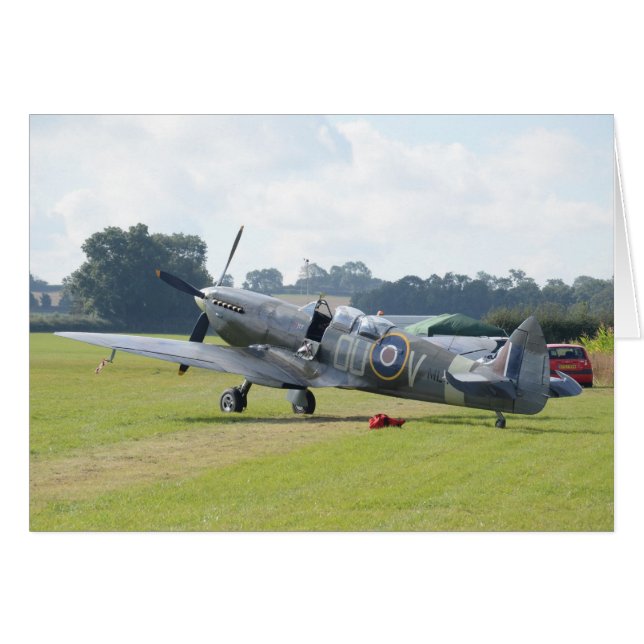 MkIX Spitfire At Rest (Front Horizontal)