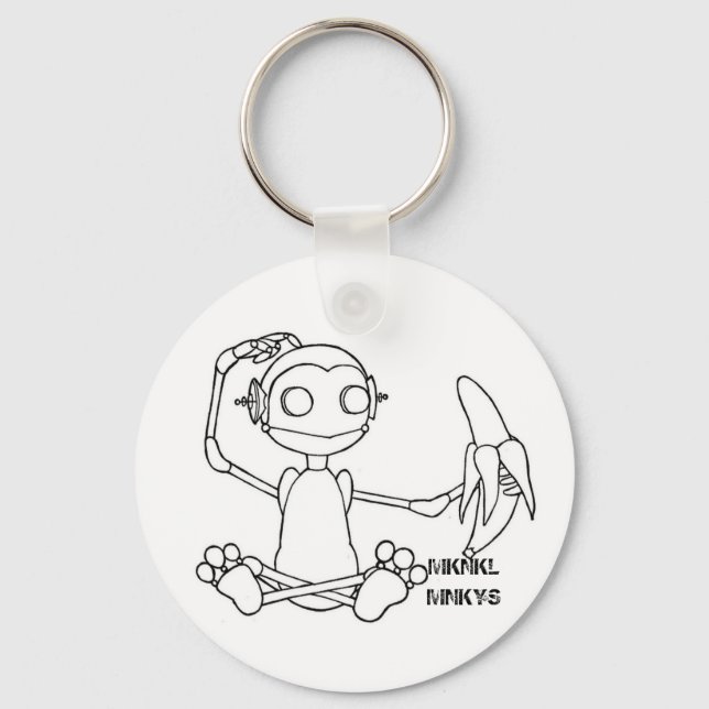 MKNKL MNKYS keychain (Front)