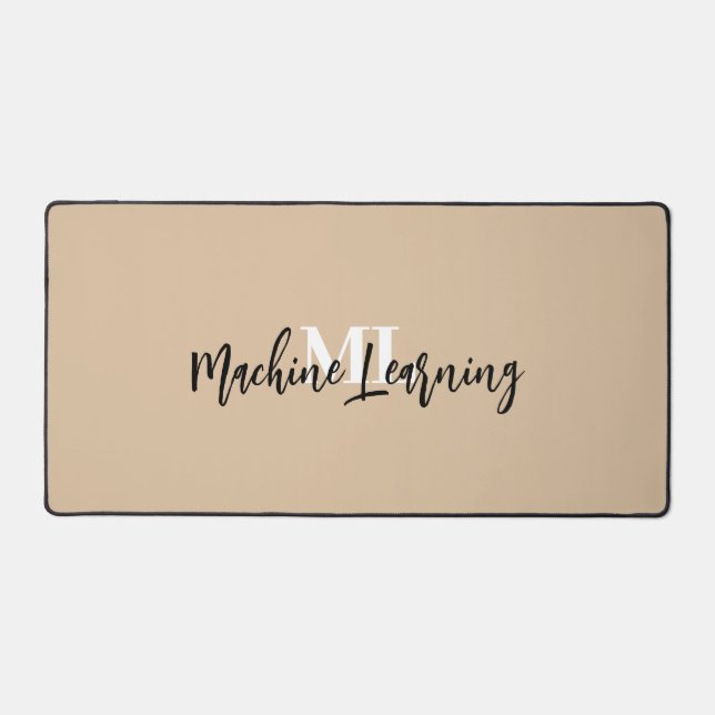 ML Pro Desk Mat – Crafted for Visionaries & Doers (Front)