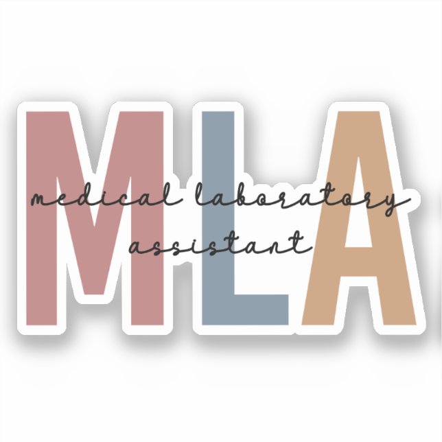MLA Medical Laboratory Assistant (Front)