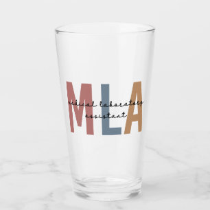 MLA Medical Laboratory Assistant Glass