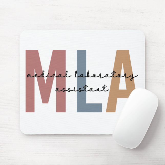 MLA Medical Laboratory Assistant Mouse Pad (With Mouse)