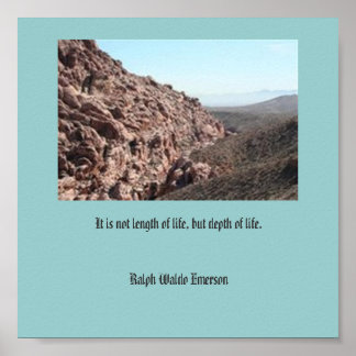 MLH desert scene Poster