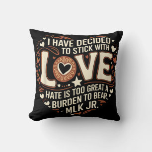 MLK JR Quote Cushion