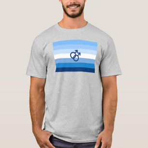 MLM Gay Male Pride Flag T-Shirt