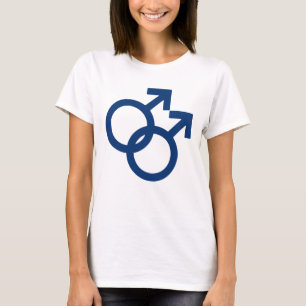 MLM Gay Men Gender Symbol T-Shirt