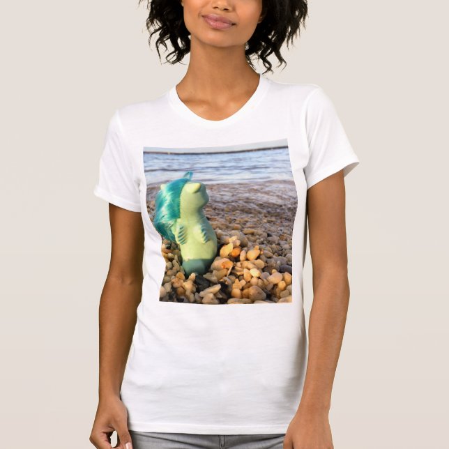 MLP Beachcomber Baby Sea Pony at the Beach T-Shirt (Front)