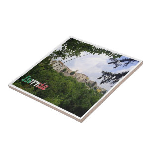 MLS015 ISERNIA, Glimpse, Molise, Italy, Ceramic Tile