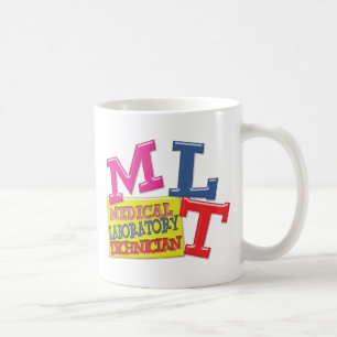 MLT WHIMSICAL FUN ACRONYM LETTERS LABORATORY COFFEE MUG