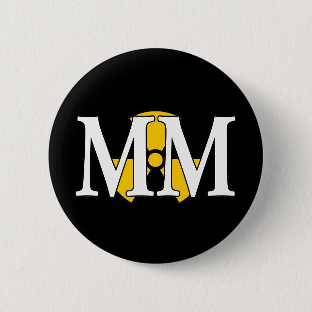 MM - Machinist's Mate 6 Cm Round Badge (Front)