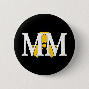 MM - Machinist's Mate 6 Cm Round Badge
