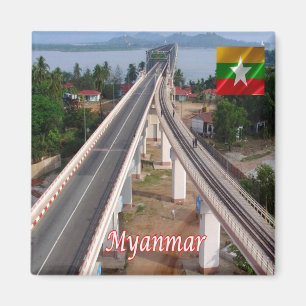 MM - Myanmar Burma - Mawlamyaing Magnet
